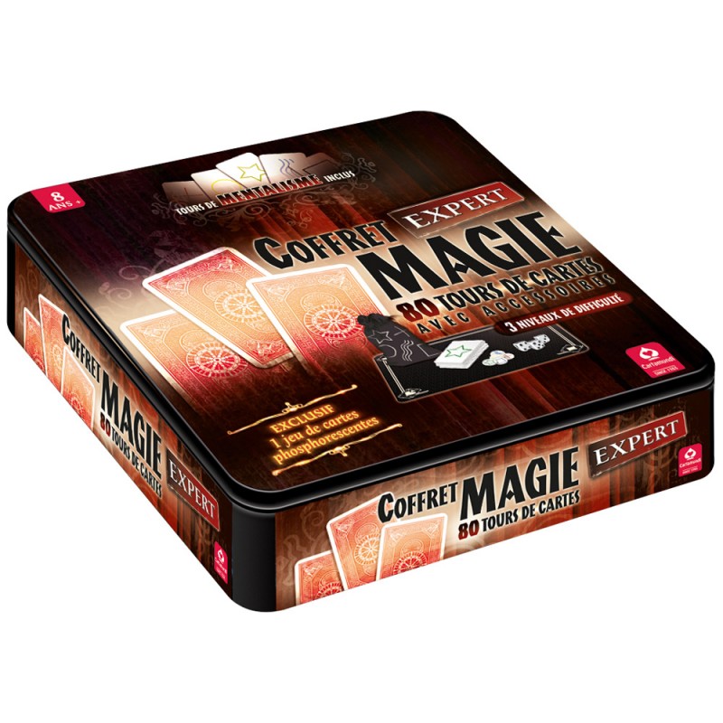 Mes tours de magie - Cartes magique et coffre fort