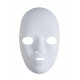 Masque adulte blanc PVC 3