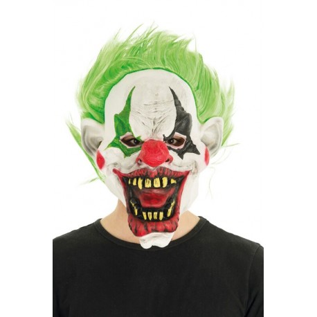 Masque latex clown effrayant 