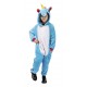 Kigurumi licorne bleue 