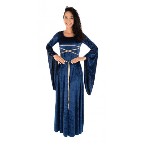 Robe Médiévale bleue